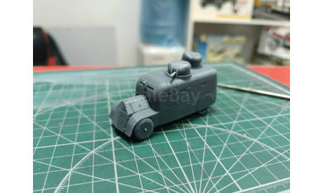 Skoda Fiat Torino 1:72 Смола 3D-печать, масштабные модели бронетехники, scale72