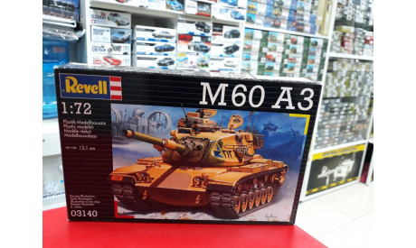 03140 M 60 A 3 1:72 Revell возможен обмен, сборные модели бронетехники, танков, бтт, 1/72