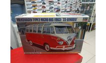 21210 VW MICRO BUS 23-WINDOW 1:24 Hasegawa возможен обмен, масштабная модель, Lancia, scale24