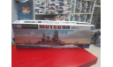045091 Mutsu Japanese Battleship 1:700 Aoshima возможен обмен, сборные модели кораблей, флота, scale0