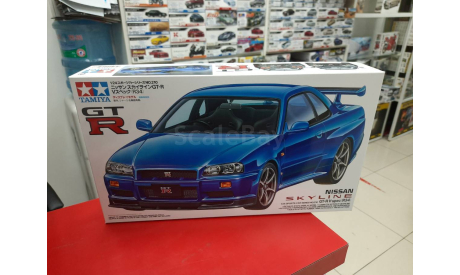 24210 Nissan Skyline GT-R V.spec (R34) 1:24 Tamiya возможен обмен, масштабная модель, scale24