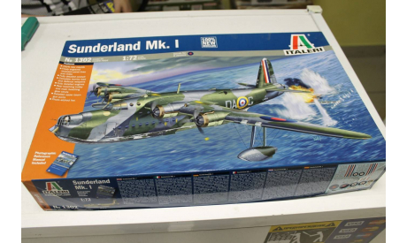 1302 Sunderland Mk. I  1:72 Italeri, сборные модели авиации, 1/72