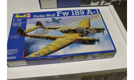 04294 FW 189 A-1 1:72 Revell, сборные модели авиации, 1/72