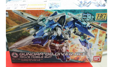 009 Gundam OO Diver Ace 1:144 Ban Dai возможен обмен, миниатюры, фигуры, scale144