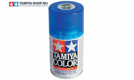 85072 TAMIYA TS-72 Clear Blue (Светло-голубая) краска-спрей 100 мл., фототравление, декали, краски, материалы, scale0