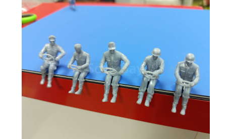Немецкие водители 1:35, Смола  возможен обмен, сборная модель (другое), scale35