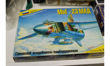 7218 МИГ-23 МЛД старый выпуск 1:72 звезда, инструменты для моделизма, расходные материалы для моделизма