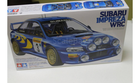 24199 Subaru Impreza WRC  1:24 Tamiya возможен обмен, сборная модель автомобиля, 1/24