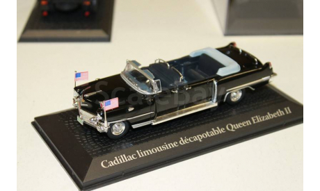 CADILLAC Limousine визит Queen Elizabeth II Voyage и Dwight D. Eisenhower в Париж 1959   1 :43 Norev, масштабная модель, 1:43, 1/43