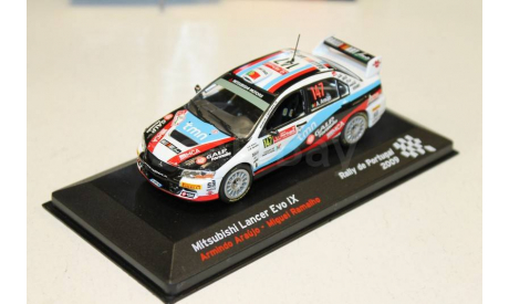 MITSUBISHI Lancer EVO IX A. Araujo #47 Rallye de Portugal 2009 1:43 ALTAYA, масштабная модель