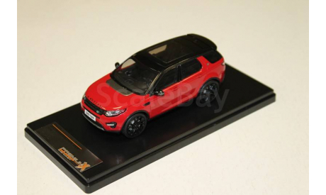 LAND ROVER DISCOVERY SPORT 4х4 2015 Red/Black Roof 1:43 PREMIUM X, масштабная модель, 1/43