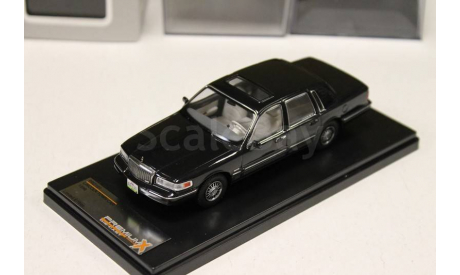 LINCOLN TOWN CAR 1996 Black 1:43 PREMIUM X, фототравление, декали, краски, материалы, 1/43