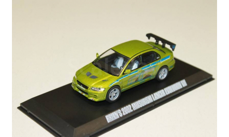 MITSUBISHI Lancer Evo VII 2002 ’2 Fast & 2 Furious’ (из к/ф’Двойной Форсаж’) 1:43 GREENLIGHT, масштабная модель, 1/43, Greenlight Collectibles