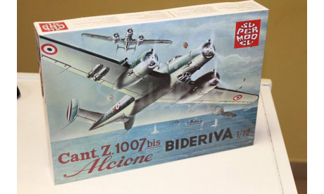 10-006ИТ CANT.Z 1007 Bis ALCIONE Bideriva 1:72 Italeri, сборные модели авиации, 1/72, Heinkel
