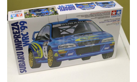 24218 Subaru Impreza WRC’99 1:24 Tamiya, сборная модель автомобиля, 1/24, Nissan