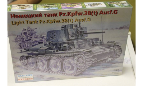 35145 Легкий танк PzKpfw 38(t) Прага 1:35 Восточный Экспресс, сборные модели бронетехники, танков, бтт, 1/35