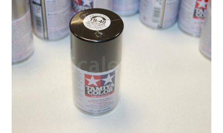 TS-40 Metallic Black (Черная металлик) краска 100м Tamiya, фототравление, декали, краски, материалы, scale0