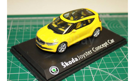 Skoda Joyster Concept Car 2008 Yellow Metallic 1:43 Abrex, масштабная модель, 1/43