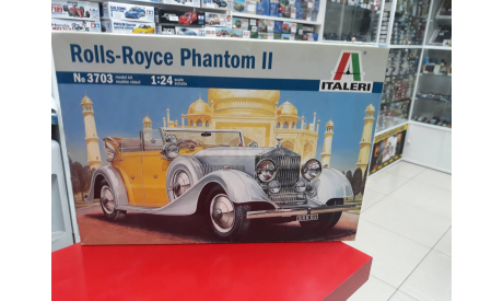 3703 Rolls Royce Phantom II 1:24 Italeri возможен обмен, сборная модель автомобиля, Rolls-Royce, scale0