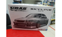 06134 Nissan Skyline 25GT-T ER34 Uras 1:43 Aoshima Возможен обмен, масштабная модель, Toyota, scale24