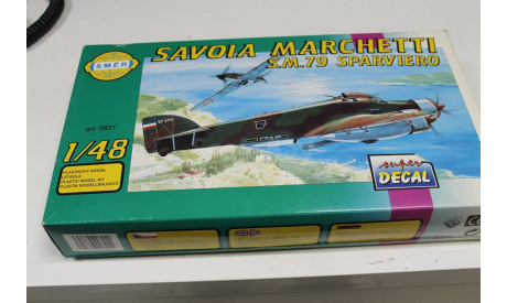 0821 Savoia Marchetti S.M. 79 Sparviero 1:48 Smer возможен обмен, сборные модели авиации, Spitfire, scale0