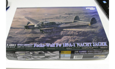 Обмен. 4801 Focke-Wulf Fw 189 A-1 Night Fighter 1:48 Greatwal Hobby, сборные модели авиации, 1/48