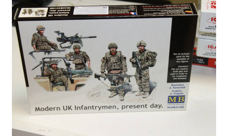 35180 Современная британская пехота, наше время 1:35 MasterBox  Возможен обмен, миниатюры, фигуры, scale0