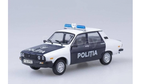 Полицейские Машины Мира №52 - Dacia 1310 Полиция Румынии  в блистере, масштабная модель, 1:43, 1/43, Полицейские машины мира, Deagostini, ГАЗ