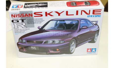 24145 Nissan Skyline GT-R V Spec 1:24 Tamiya возможен обмен, сборная модель автомобиля, BMW, scale24