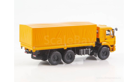 КАМАЗ-43118 тент 6х6 .ПАО Камаз., масштабная модель, scale43