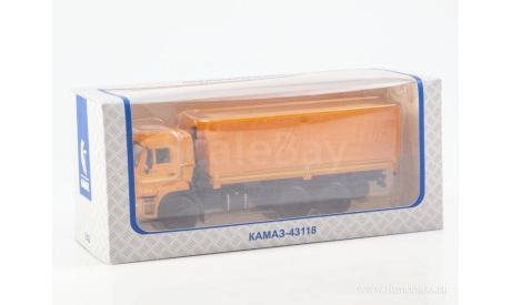 КАМАЗ-43118 тент 6х6 .ПАО Камаз., масштабная модель, scale43