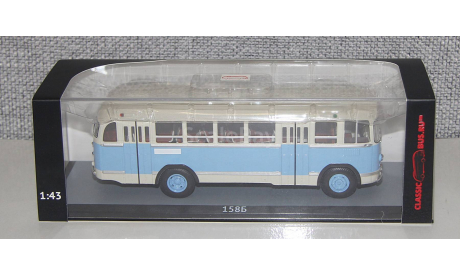 Лиаз-158Б лазурный. ClassicBus., масштабная модель, scale43