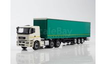 КАМАЗ-65206 с полуприцепом НЕФАЗ-93341. ПАО Камаз., масштабная модель, scale43