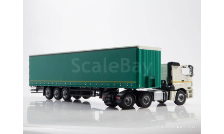 КАМАЗ-65206 с полуприцепом НЕФАЗ-93341. ПАО Камаз., масштабная модель, scale43