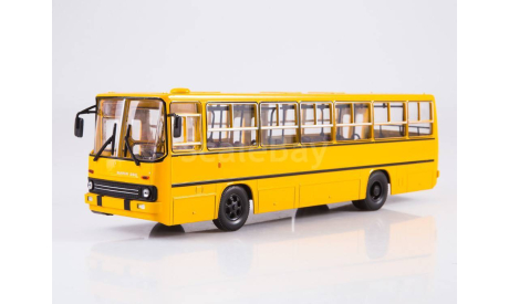 Автобус Икарус Ikarus-260 желтый.  СОВа., масштабная модель, Советский Автобус, scale43