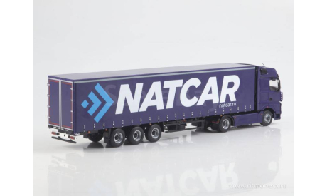 КАМАЗ-54901 с полуприцепом НЕФАЗ-93341 NATCAR .SSM., масштабная модель, ПАО КАМАЗ, scale43