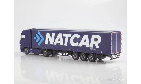 КАМАЗ-54901 с полуприцепом НЕФАЗ-93341 NATCAR .SSM., масштабная модель, ПАО КАМАЗ, scale43