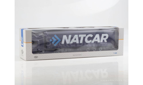 КАМАЗ-54901 с полуприцепом НЕФАЗ-93341 NATCAR .SSM., масштабная модель, ПАО КАМАЗ, scale43