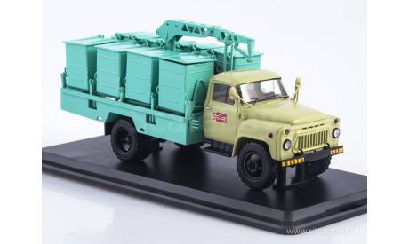 Мусоровоз М-30 (53) бирюзовый. SSM., масштабная модель, ГАЗ, Start Scale Models (SSM), scale43