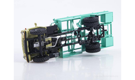 Мусоровоз М-30 (53) бирюзовый. SSM., масштабная модель, ГАЗ, Start Scale Models (SSM), scale43