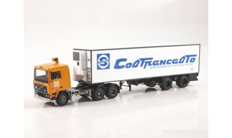 Volvo F12 с полуприцепом Lamberet Sovtransavto. SSM., масштабная модель, Start Scale Models (SSM), scale43