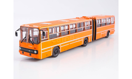 Автобус Икарус Ikarus-280.64 оранжевый.  СОВа., масштабная модель, Советский Автобус, scale43