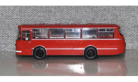 ЛАЗ-695Н скарлет. С эмблемой. Demprice. С рубля!!!, масштабная модель, Classicbus, scale43