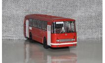 ЛАЗ-695Н скарлет. С эмблемой. Demprice. С рубля!!!, масштабная модель, Classicbus, scale43