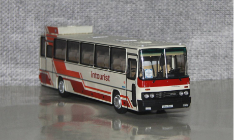Автобус Икарус Ikarus-250.70 земляника. Уценка!!! DEMPRICE., масштабная модель, Classicbus, scale43