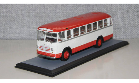 Лиаз-158В красный. ClassicBus., масштабная модель, scale43