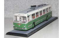 Троллейбус ЗИУ-5 зеленый. ClassicBus., масштабная модель, scale43