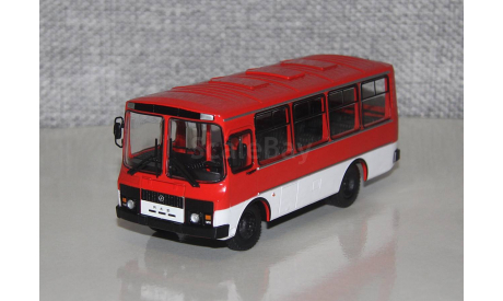 ПАз-3205. Наши автобусы №2., масштабная модель, scale43