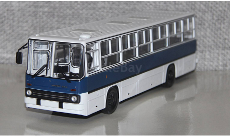 Икарус-260 сине-белый. СОВА., масштабная модель, Ikarus, Советский Автобус, scale43