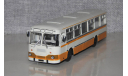 Автобус Лиаз-677М бежевый-охра.СОВА., масштабная модель, Советский Автобус, scale43